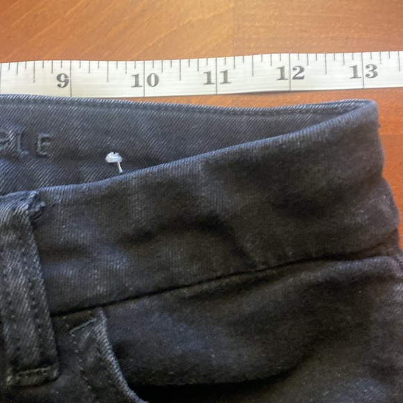 American Eagle SIZE 2 Women’s Extreme Stretch High Rise Black Jeans Skinny - Picture 8 of 10
